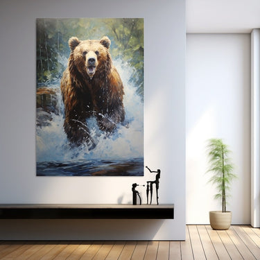 Brown Bear Painting